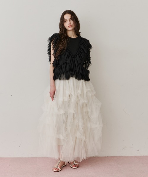 LA BELLE ETUDE（ラベルエチュード） スカート Carrie(ボリューム