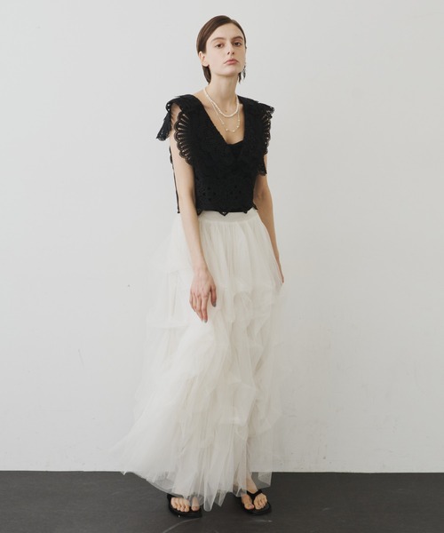 LA BELLE ETUDE（ラベルエチュード） スカート Carrie(ボリューム