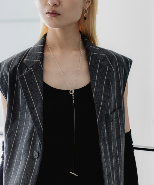 ネックレス 「金属アレルギー対応」ivy combi chain necklace （コンビ