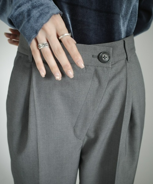 INTER FACTORY（インターファクトリー） スラックス パンツ RUKA