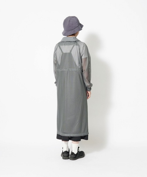ジャケット・アウター Snow peak Insect Shield Long pullover snow peak コート アウター Printed Insect Shield Mesh Long