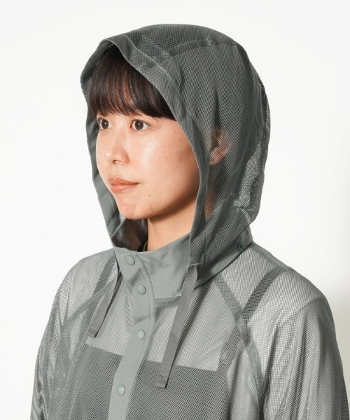 ジャケット・アウター Snow peak Insect Shield Long pullover Printed Insect Shield Mesh Long Pullover 1 KH(SH-23SW00400KH