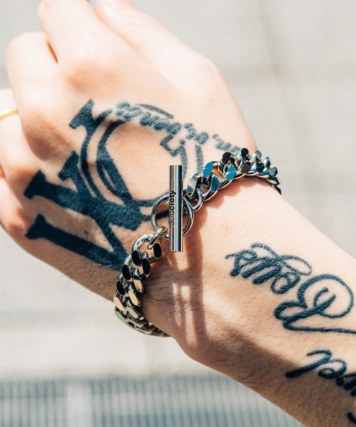 subciety ブレスレット Subciety ブレスレット ANCHOR CHAIN BRACELET メンズ