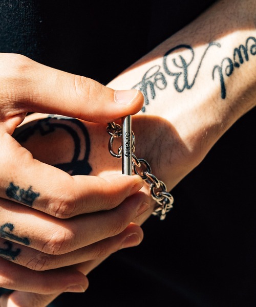 Subciety ブレスレット BRASS CHAIN BRACELET メンズ レディース