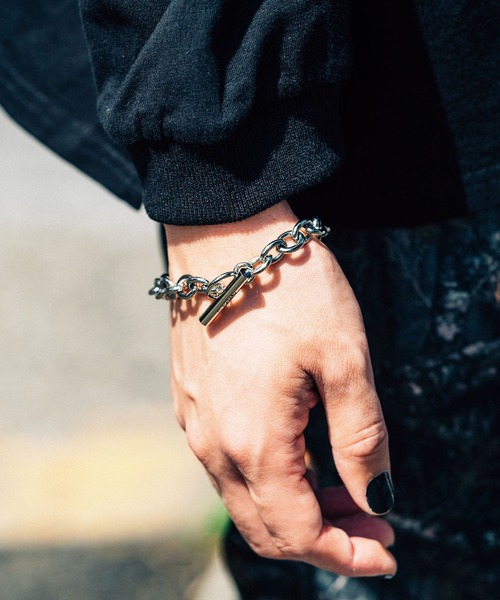 Subciety ブレスレット BRASS CHAIN BRACELET メンズ レディース