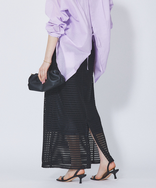 Rouge vif スカート メッシュスリットタイトスカート : ZOZOTOWN