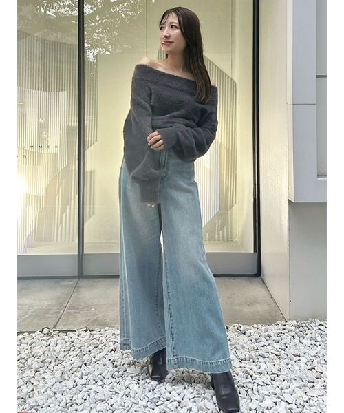 MERCURYDUO フレアデニムパンツ moussy rienda MERCURYDUO フレアデニムパンツ moussy rienda （rienda