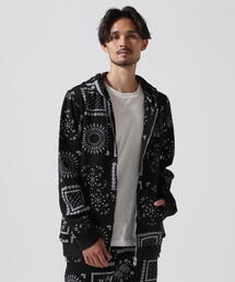 BALR. パーカー BALR./ボーラー/Q-SERIES PAISLEY ST ZIP HD/B