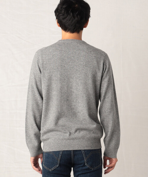 COMME CA MEN（コムサメン） セーター ニット ウールカシミヤ 市松柄