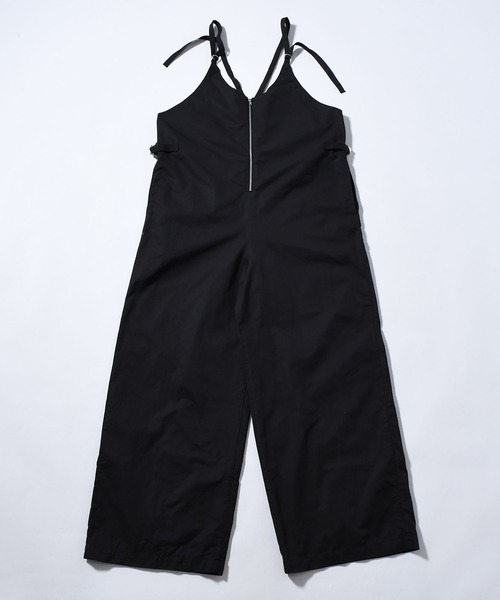 Johnbull（ジョンブル） オールインワン コットンリネンカルゼジップ