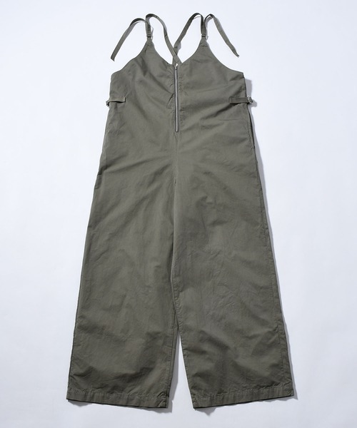 Johnbull（ジョンブル） オールインワン コットンリネンカルゼジップ
