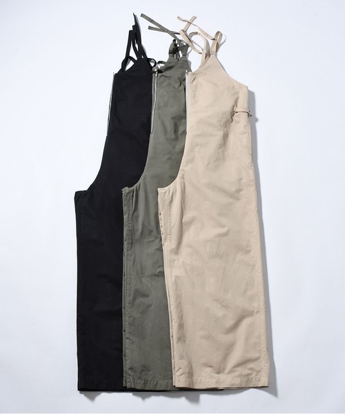 Johnbull（ジョンブル） オールインワン コットンリネンカルゼジップ