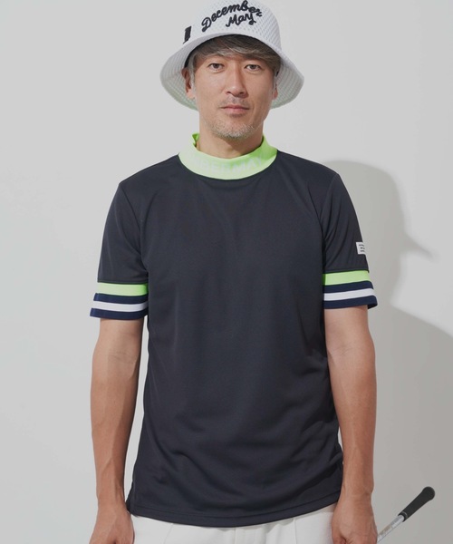 DECEMBERMAY★ポロシャツ【XL】 DECEMBERMAY ポロシャツ Comfortable Highneck Shirt メンズ