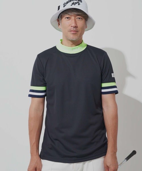 【DECEMBERMAY】MEN’S ポロシャツ DECEMBERMAY ポロシャツ Comfortable Highneck Shirt メンズ