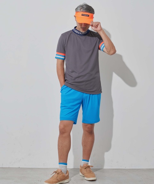 DECEMBERMAY ポロシャツ Comfortable Highneck Shirt メンズ