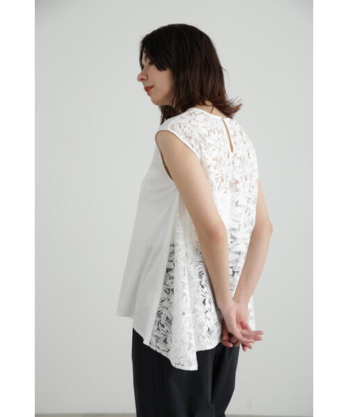 JILL STUART tシャツ レースコンビジャージートップス