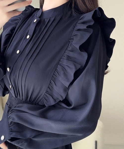 mily bilet ワンピース 「mily bilet」大人フェミニン。レトロ花柄