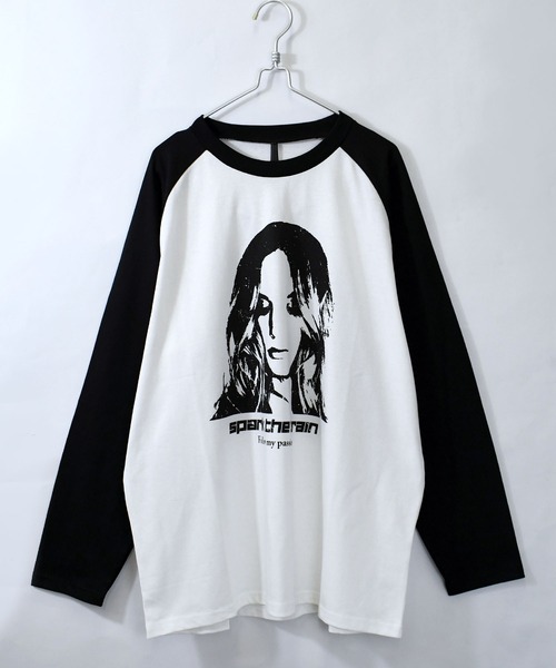 SAPEur BASIC RAGLAN 軽量ロングスリーブ L 5.6オンス ラグラン ロングスリーブ Tシャツ（1.6インチリブ