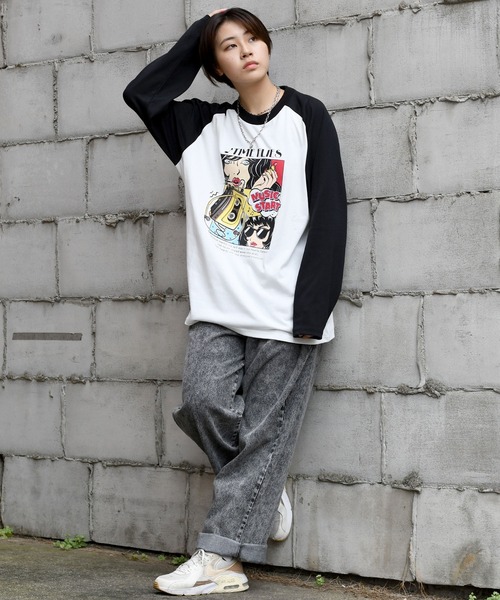 LYFT ラグランスリーブ Tシャツ 、スウェットパンツ2枚セット LYFT Logo Long Sleeve T-Shirt 