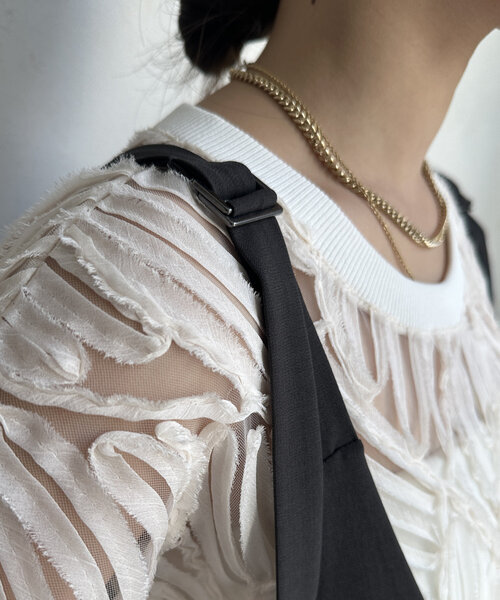 専用です [なさま　ワンピースとブラウスの2点] SHIPS any:〈洗濯機可能〉ダブルクロス Aライン シャツワンピース