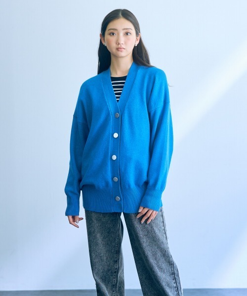 slattgir（スラットジール） カーディガン 高身長 ニットカーディガン
