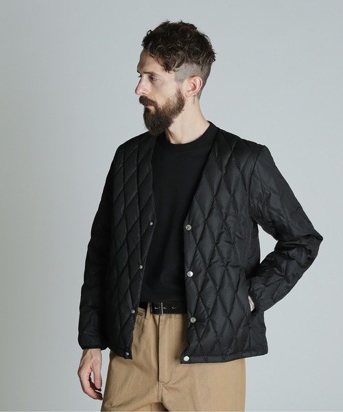ダウンジャケット　黒　S　Schott/ショット/×TAION/×タイオン Schott N.Y.C ショット × TAION SINGLE RIDERS DOWN JACKET