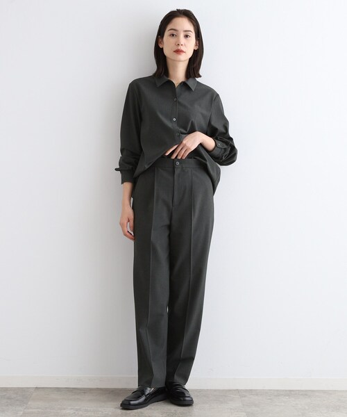 INDIVI（インディヴィ） スラックス パンツ 「日本製／SETUP可能