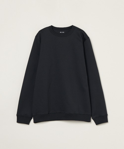 今季完売品　ダンボール素材クルーネック three dots（スリー ドッツ） トレーナー スウェット ダンボール