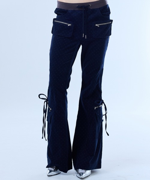 パンツ LUV IS TRUE BOOTSCUT POCKET CARGO PANTS LUVISTRUE カーゴパンツ FS BOOTSCUT POCKET CARGO PANTS レディース