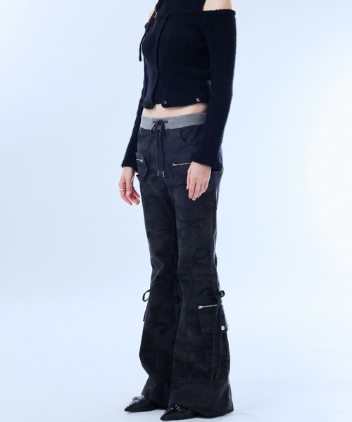 パンツ LUV IS TRUE BOOTSCUT POCKET CARGO PANTS LUVISTRUE カーゴパンツ FS BOOTSCUT POCKET CARGO PANTS レディース