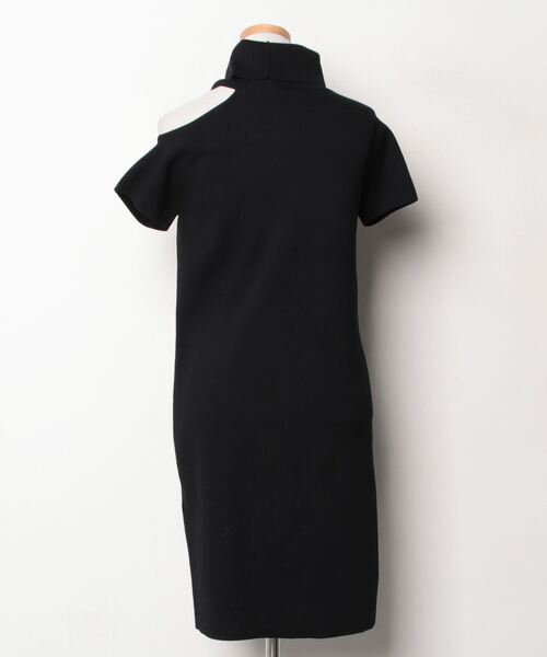 rienda ワンピース 黒 rienda 「rienda」 ニットワンピース SMALL ブラック レディース