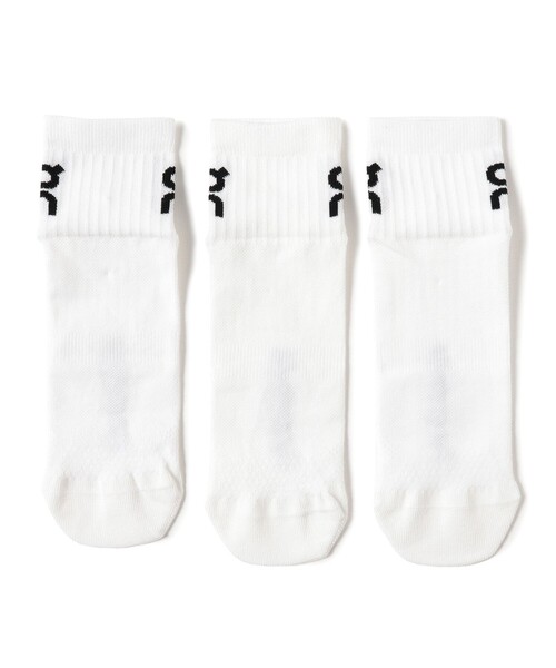 On 靴下 / Logo Sock Mid 3P メンズ : ZOZOTOWN Yahoo!店 - 通販