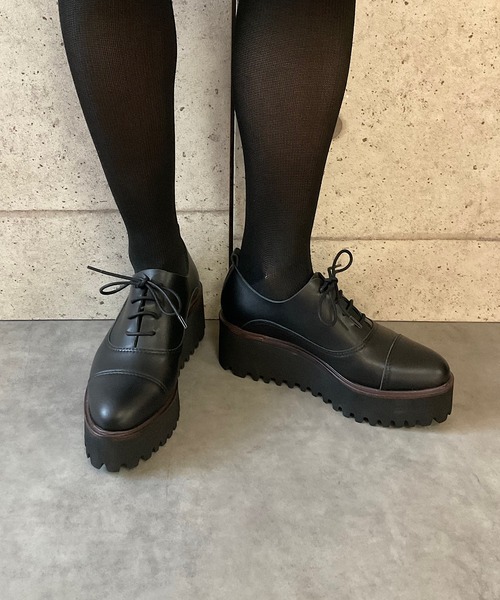 ALL BLACK（オールブラック） フォーマルシューズ 「本革/厚底/6cm