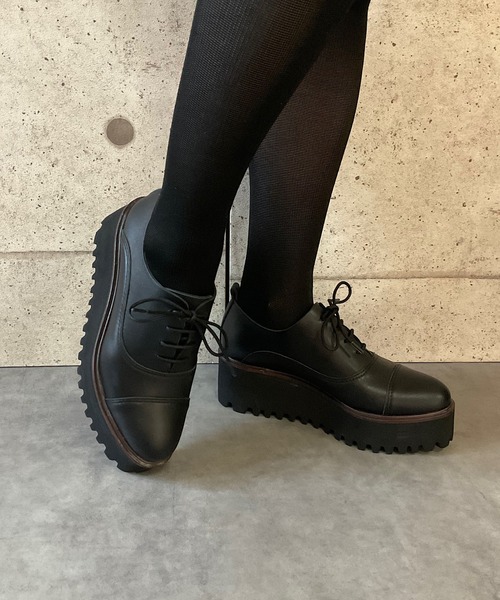 ALL BLACK（オールブラック） フォーマルシューズ 「本革/厚底/6cm