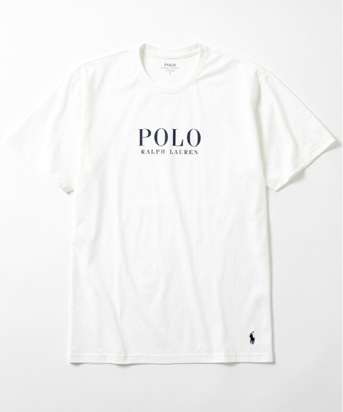 【POLO RALPH LAUREN】ショートスリーブクルーネックシャツ ショートスリーブクルーネックシャツ ポロプレイヤープリント