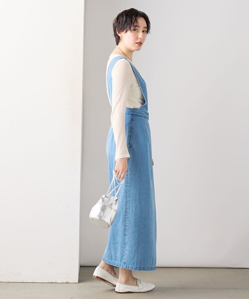 Rie Miller（リエミラー） ワンピース 「RM denim」ワンショルダー