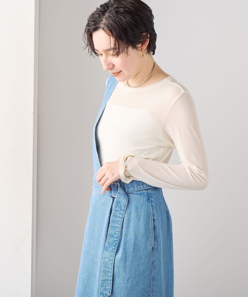 Rie Miller（リエミラー） ワンピース 「RM denim」ワンショルダー