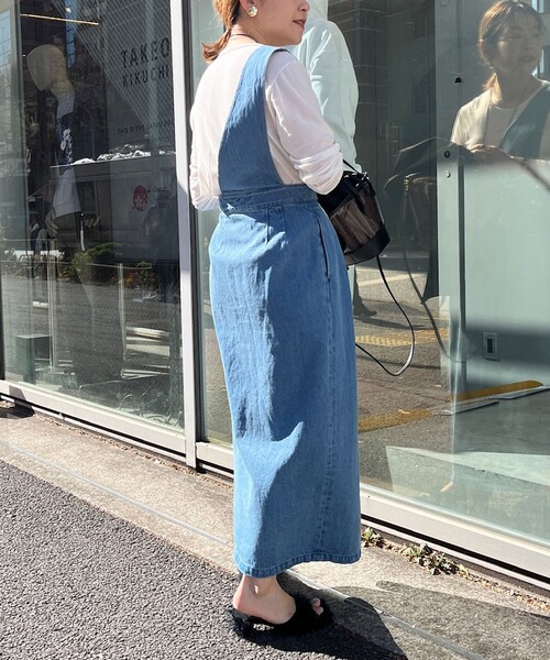 Rie Miller（リエミラー） ワンピース 「RM denim」ワンショルダー