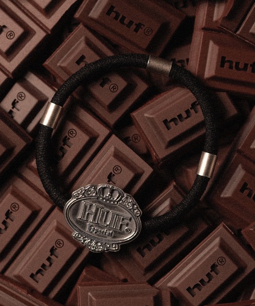 ESPECIAL HAIR TIE / HUF ヘアゴム コンチョ HUF ヘアゴム ESPECIAL HAIR TIE / ハフ ヘアタイ コンチョ