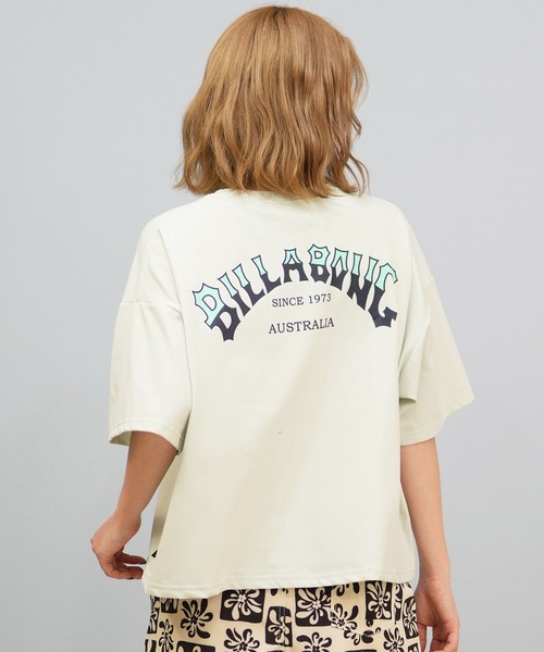 tシャツ BILLABONG/ビラボン REISSUE ARCHED RASH TEE UVケアラッシュガード BF01C-U02 レディース