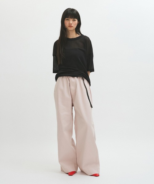 アダムエロペ 別注 gramicci コットンツイルチノパンツ ADAM ET ROPÉ FEMME(アダム エ ロペ ファム) / 【GRAMICCI for