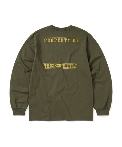 関送無料 thisisneverthat This that クラシック ロゴ Tシャツ thisisneverthat T-Logo ロンTシャツ - メルカリ