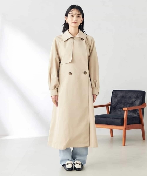 ウィムガゼット Whim Gazette 【THE PAUSE】ケープコート （beige