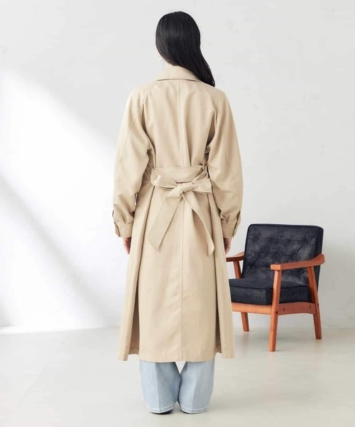 a.v.v（アー・ヴェ・ヴェ） トレンチコート コート ゆるトレンチコート