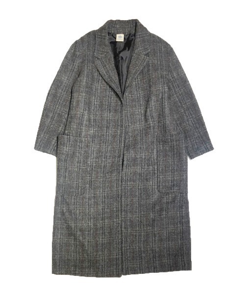 「FRANKLIN & MARSHALL」 チェスターコート FREE ブラック レディース_画像3