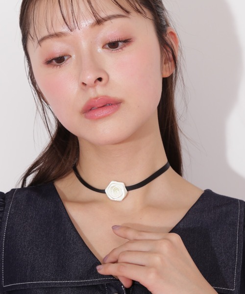 JILL by JILL STUART（ジルバイジルスチュアート） ネックレス ローズ