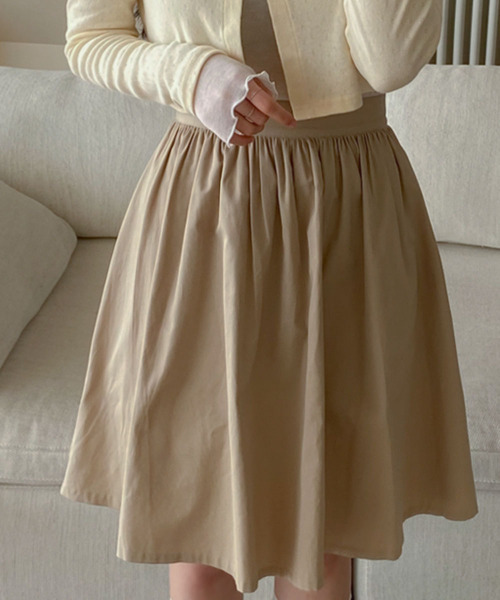 スカート A-line Medium Long Skirt / Aラインミディアムロング