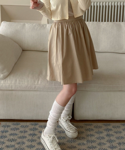 スカート A-line Medium Long Skirt / Aラインミディアムロング