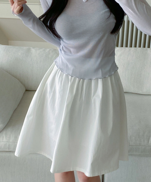 スカート A-line Medium Long Skirt / Aラインミディアムロング