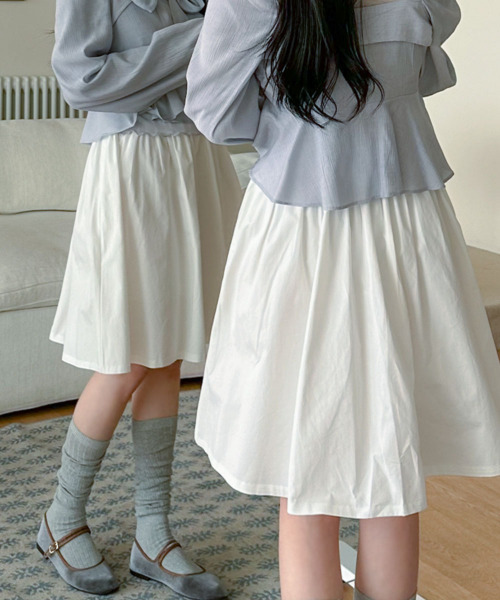 スカート A-line Medium Long Skirt / Aラインミディアムロング
